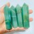 Green Aventurine Stone Points Wholesale Clearance