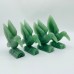 4 Pieces Green Aventurine Bird Carving