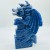 Blue Aventurine Flying Dragon Carving