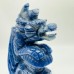 Blue Aventurine Flying Dragon Carving