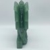 Green Aventurine Dragon Castle Carving