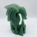 Green Aventurine Dragon Castle Carving