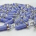 Blue Lace Agate Double Point Pendant Wholesale