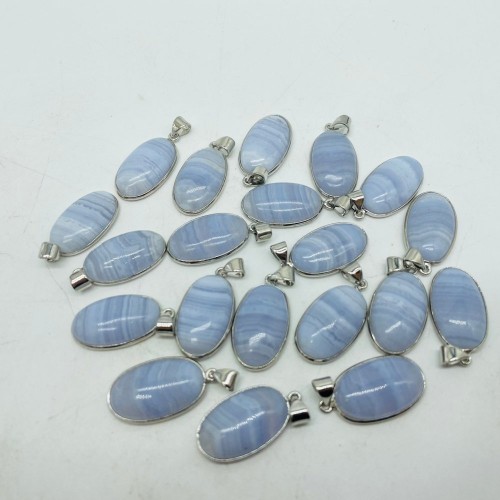 Blue Lace Agate Pendant Wholesale