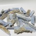 Natural Blue Lace Agate Leftover Chips Wholesale Clearance