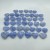 40 Pieces High Quality Blue Lace Agate Heart