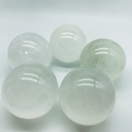 White Calcite Sphere Ball Wholesale