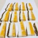 13 Pieces Large Yellow Calcite Tower Points