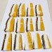 13 Pieces Large Yellow Calcite Tower Points