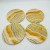 Yellow Calcite Round Coaster Slab Wholesale