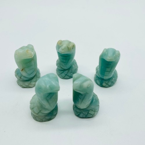 High Quality Caribbean Calcite Snake Cobra Carving Crystal Wholesale