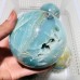 5 Pieces Large Blue Caribbean Calcite Spheres