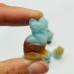 Mini Caribbean Calcite Cat Carving Wholesale