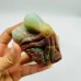 4 Pieces Caribbean Calcite Octopus Carving