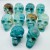 10 Pieces Caribbean Calcite Skull Carving