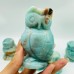 10 Pieces Beautiful Caribbean Calcite Owl Carving