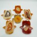 Carnelian Geode Hamsa Hand Carving Crystal Wholesale