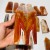 18 Pieces Natural Carnelian Four-Sided Points