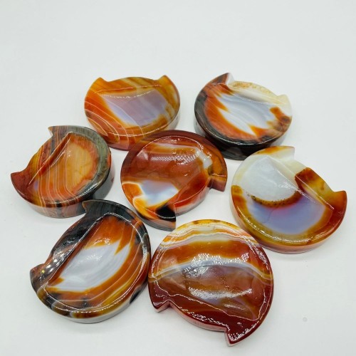 Cat Head Shape Carnelian Carving Wholesale