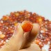 258 Pieces Mini Carnelian Heart DIY Pendant