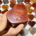 108 Pieces Carnelian Heart Clearance