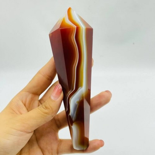 Beautiful Scepter Carnelian Point Magic Wand Wholesale