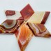 Natural Carnelian Rhombus Shaped Wholesale