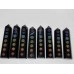 8 Pieces Large 7 Chakras Black Obsidian Tower