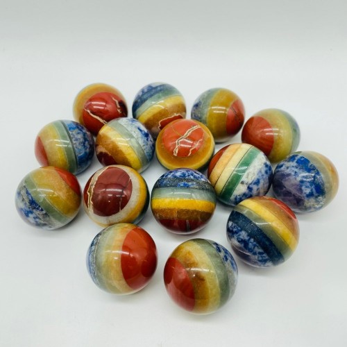 7 Chakra Spheres Ball Wholesale