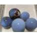 5 Pieces Blue Chalcedony Spheres