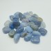 High Quality Stripe Blue Chalcedony Tumbled Wholesale