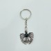 8 Types Crystal Keychain Carving Wholesale Cross Spin Turntable Shape