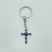 8 Types Crystal Keychain Carving Wholesale Cross Spin Turntable Shape