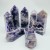 Chevron Amethyst Four-Sided Tower Point Wholesale