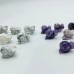 Howlite&Chevron Amethyst Snail Carving Crystal Wholesale