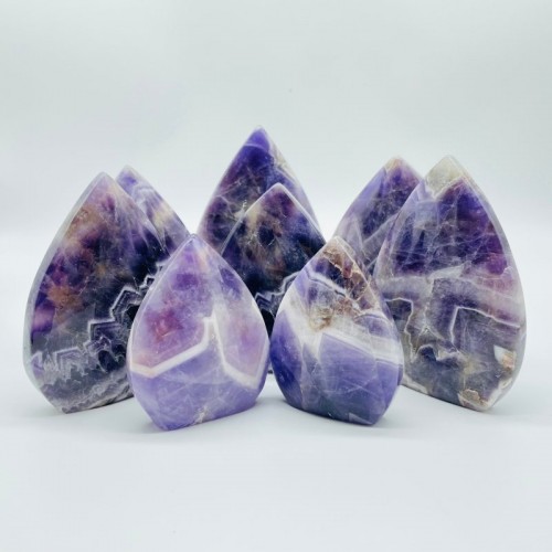 Chevron Amethyst Arrow Head Shape Wholesale