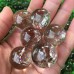 Small Smoky Quartz Spheres With Rainbow