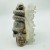 Clear Quartz Cluster Snake Skull Carving