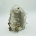 Clear Quartz Cluster Snake Skull Carving