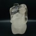 Large Clear Quartz Pregnant Female Goddess Carving