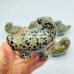 Cute Dalmatian Jasper Fat Dinosaur Carving Animals Wholesale