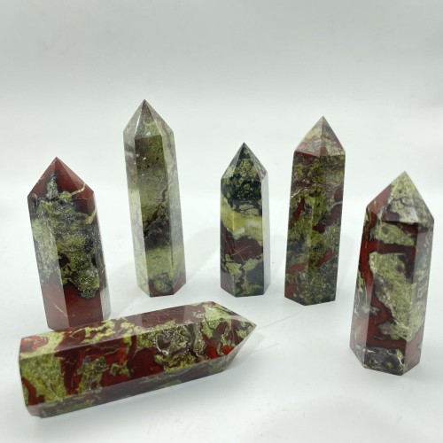 Dragon Blood Stone Tower Point Wholesale