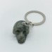 6 Types Skull Keychain Wholesle Dragon Blood Stone Rose Quartz