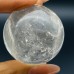 Enhydro Quartz With Rainbow Sphere Moving Bubble