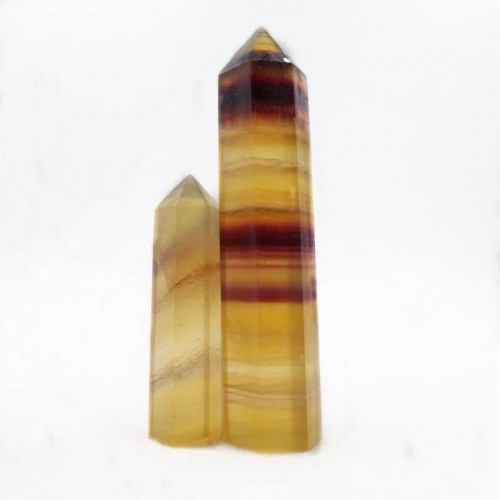 Yellow Fluorite Point Wholesale