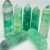 Green Fluorite Point Wholesale