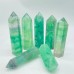 Green Fluorite Point Wholesale