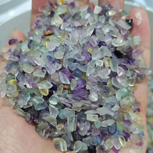 Rainbow Fluorite Gravel Chips Wholesale