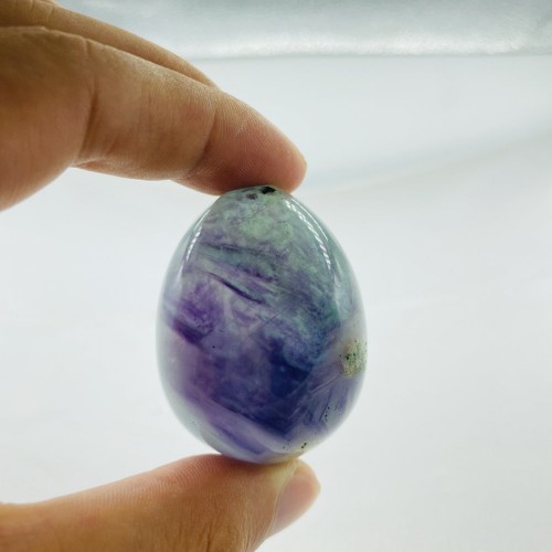 Fluorite Egg Rainbow Fluorite