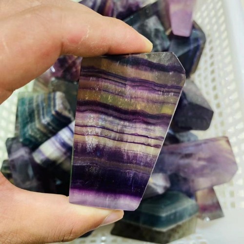 Rainbow Fluorite Free Form Wholesale Bulk